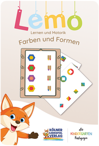 Produktabbildung zu LeMo - Lernen & Motorik - Kartensatz Farben und Formen - ab 3 Jahren