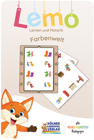 Produktabbildung zu LeMo - Lernen & Motorik - Kartensatz Farbenwelt - ab 4 Jahren