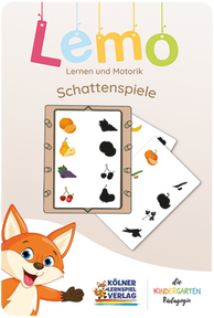 Produktabbildung zu LeMo - Lernen & Motorik - Kartensatz Schattenspiele - ab 3 Jahren
