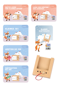 Produktabbildung zu Lochkasten - Set für die 2. Klasse - mit 6 Kartensätzen