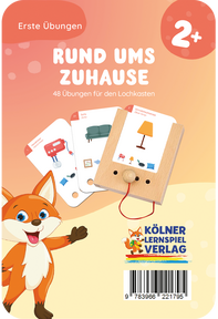 Produktabbildung zu Lochkasten - Erste Übungen - Rund ums Zuhause 2+ - Kartensatz