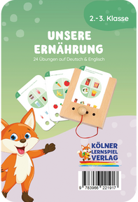 Produktabbildung zu Lochkasten - Unsere Ernährung 7-9 - Kartensatz