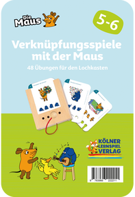 Produktabbildung zu Lochkasten - Verknüpfungsspiele mit der Maus 5-6 - Kartensatz