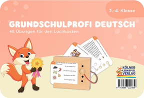 Produktabbildung zu Lochkasten - Grundschulprofi Deutsch, 3.-4. Klasse - Kartensatz