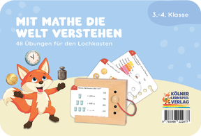 Produktabbildung zu Lochkasten - Mit Mathe die Welt verstehen, 3.-4. Klasse - Kartensatz