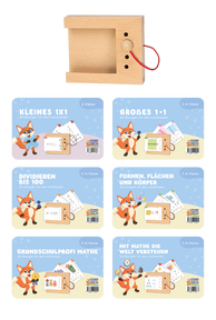 Produktabbildung zu Lochkasten - Set für die 3. und 4. Klasse - Mathe - mit 6 Kartensätzen