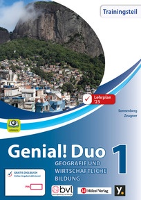 Produktabbildung zu Genial! Duo Geografie und wirtschaftliche Bildung 1 - Trainingsteil , neuer Lehrplan - E-Book Solo - Auflage 2024