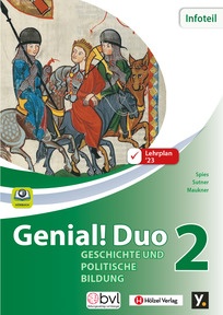 Produktabbildung zu Genial! Duo Geschichte und Politische Bildung 2 - Infoteil, neuer Lehrplan - E-Book Solo - Auflage 2024