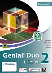 Produktabbildung zu Genial! Duo Physik 2 - Trainingsteil , neuer Lehrplan - E-Book Solo - Auflage 2024