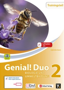 Produktabbildung zu Genial! Duo Biologie und Umweltbildung 2 - Trainingsteil , neuer Lehrplan - E-Book Solo - Auflage 2025