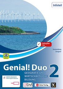 Produktabbildung zu Genial! Duo Geographie und wirtschaftliche Bildung 2 - Infoteil, neuer Lehrplan - E-Book Solo - Auflage 2025