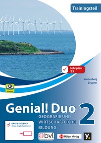Produktabbildung zu Genial! Duo Geographie und wirtschaftliche Bildung 2 - Trainingsteil , neuer Lehrplan - E-Book Solo - Auflage 2025