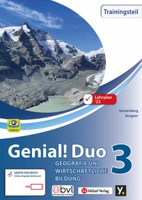 Produktabbildung zu Genial! Duo Geographie und wirtschaftliche Bildung 3 - Trainingsteil , neuer Lehrplan - E-Book Solo - Auflage 2025