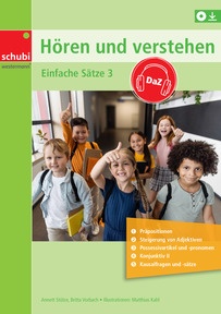 Produktabbildung zu Hören und Verstehen DaZ - Einfache Sätze Band 3