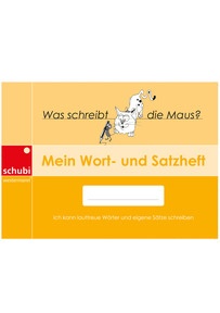 Produktabbildung zu Mein Wort- und Satzheft - Ich kann lauttreue Wörter und eigene Sätze schreiben
