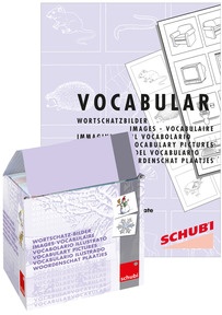 Produktabbildung zu Vocabular - Wortschatzbilder zu verschiedenen Themen - Set: Bilderbox mit Kopiervorlagen