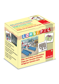 Produktabbildung zu CombiPic - Bilder zum Erzählen von Geschichten - Bilderbox