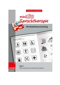 Produktabbildung zu miniLÜK-Sprachtherapie - Hirnfunktionstraining - Heft 1 Informationsverarbeitung Basis