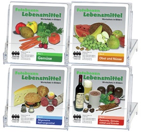 Produktabbildung zu Fotobox Lebensmittel - Kombipaket - alle 4 Boxen