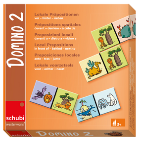 Produktabbildung zu DOMINO 2 - Lokale Präpositionen - vor – hinter – neben