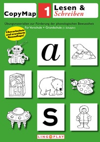 Produktabbildung zu CopyMap 1: Lesen & Schreiben - Übungsmaterial zur Förderung der phonologischen Bewusstheit - Ab 5 Jahren
