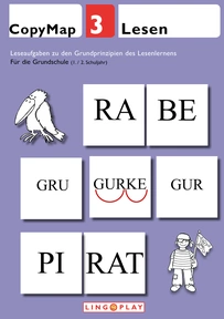 Produktabbildung zu CopyMap 3: Lesen - Leseaufgaben zu den Grundprinzipien des Lesenlernens - Ab der 1. Klasse
