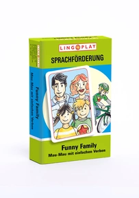 Produktabbildung zu Funny Family - Sätze mit 1-stelligen Verben - Sprachförderung