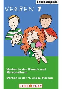 Produktabbildung zu Verben 1 - Verben und ihre Personalformen - Satzbauspiele