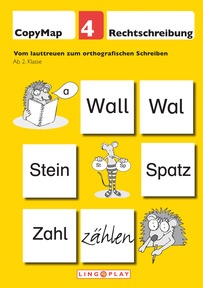 Produktabbildung zu CopyMap 4: Rechtschreibung - Vom lauttreuen zum orthografischen Schreiben - Ab der 2. Klasse