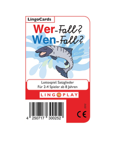 Produktabbildung zu Wer-Fall? Wen-Fall? - Lottospiel Satzglieder - Grammatik