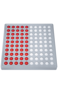 Produktabbildung zu SCHUBI Abaco 100 - Modell B - 5/5 Kugeln (rot/weiss)