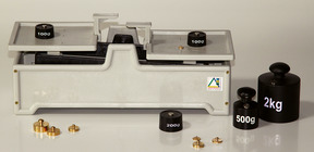 Produktabbildung zu #Schul-Tafelwaage aus Kunststoff