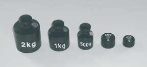 Produktabbildung zu Gewicht Gusseisen 500g - Gusseisen 500g