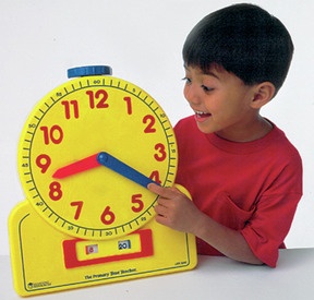 Produktabbildung zu Die grosse Uhr zum Üben - 24 Stunden