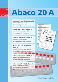 Produktabbildung zu Rechnen mit dem SCHUBI Abaco 20, Modell A - Kopiervorlagen