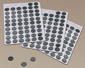 Produktabbildung zu MagDots - Selbstklebende Magnete - Durchmesser 12 mm, 300 Stück