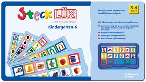 Produktabbildung zu SteckLÜK - Kindergarten 6 - Alter 3 - 4 (blau)