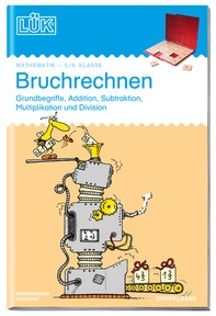 Produktabbildung zu Bruchrechnen 5/6 - Doppel - Übungsheft Doppelband