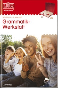 Produktabbildung zu 865 LÜK - Grammatik-Werkstatt 6. Klasse