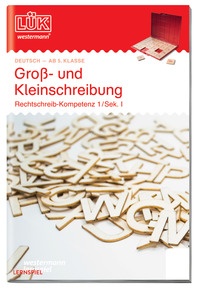 Produktabbildung zu Groß- und Kleinschreibung - Übungsheft