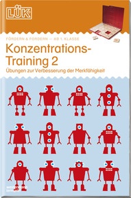 Produktabbildung zu Konzentrationstraining 2 - Übungsheft