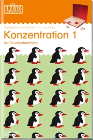 Produktabbildung zu LÜK - 1./2./3./4. - Fördern & Fordern - Konzentration 1