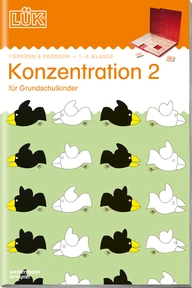 Produktabbildung zu LÜK - 1./2./3./4. - Fördern & Fordern - Konzentration 2