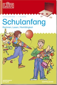 Produktabbildung zu LÜK - 1. Klasse - Mathematik, Deutsch, Konzentration - Schulanfang (Doppelband)