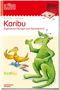 Produktabbildung zu LÜK - 3. Klasse - Deutsch - Teil 2 - Karibu- Übungen angelehnt an das Lehrwerk