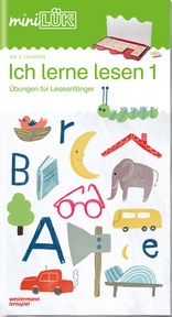 Produktabbildung zu miniLÜK - Vorschule/1./2. Klasse - Deutsch - Ich lerne lesen 1