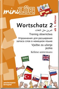 Produktabbildung zu miniLÜK - Arabisch, Polnisch, Russisch, Türkisch, Serbisch, Kroatisch - Wortschatz 2