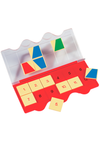 Produktabbildung zu miniLÜK - Kontrollgerät mit Klarsichtteil - Kontrollgerät mit Klarsichtteil (Rot)