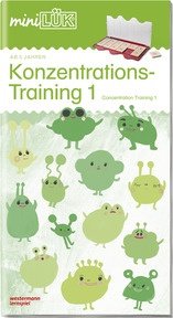 Produktabbildung zu miniLÜK - Kindergarten/Vorschule - Konzentrationstraining 1