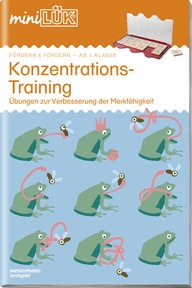 Produktabbildung zu miniLÜK - 1./2. Klasse - Fördern & Fordern - Konzentrationstraining